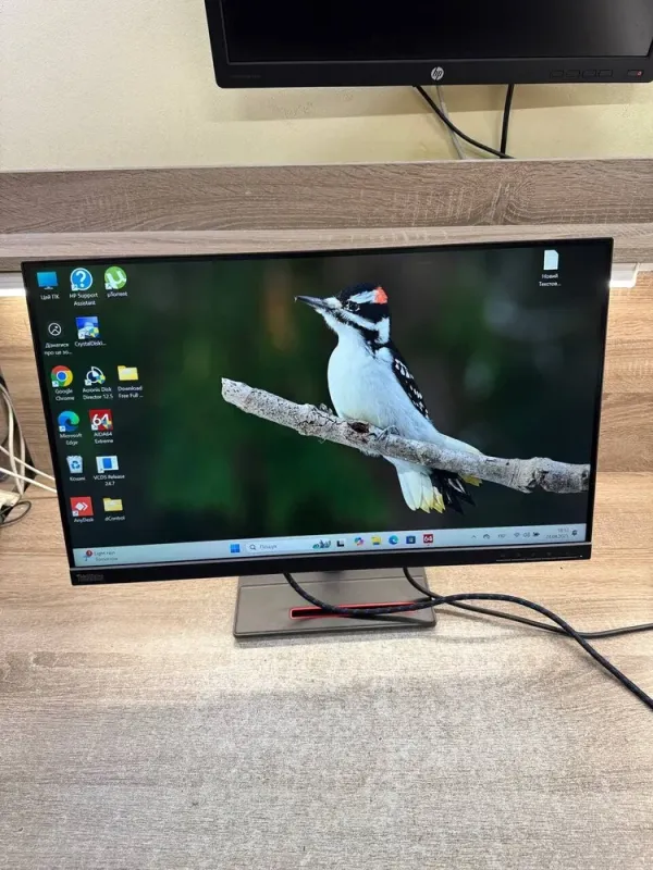 Монітор Lenovo ThinkVision T27i-10 / 27" (1920x1080) IPS / DisplayPort, HDMI, VGA, USB 3.0 / VESA 100x100 б/в - зображення 2