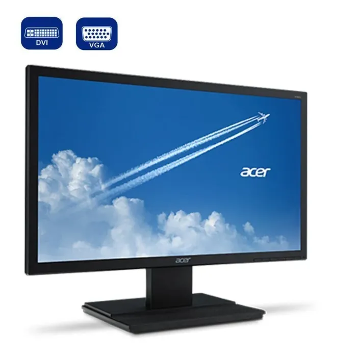 Монітор Acer V246HL/24" (1920x1080) TN/VGA, DVI + Кабель живлення б/в - зображення 1