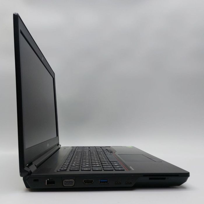 Мобільна робоча станція Fujitsu Celsius H7510 / 15.6" (1920x1080) IPS / Intel Core i7-10850H (6 (12) ядер по 2.7 - 5.1 GHz) / 32 GB DDR4 / 512 GB SSD M.2 / nVidia Quadro T1000, 4 GB GDDR6, 128-bit / WebCam б/в - зображення 5