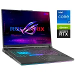 Ігровий ноутбук Б-класу Asus ROG Strix G16 G614JV / 16" (1920x1200) IPS / Intel Core i7-13650HX (14 (20) ядер по 3,6 - 4,9 ГГц) / 16 ГБ DDR5 / 1000 ГБ SSD NVMe / nVidia GeForce RTX 4060, 8 ГБ GDDR6, 128-біт / Веб-камера б/в