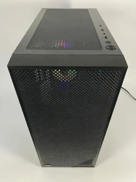 Ігровий ПК PCСooler C3B310 BK / AMD Ryzen 5 5500 (6 (12) ядер по 3.6 - 4.2 GHz) / 16 GB DDR4 / 128 GB SSD + 1000 GB SSHD / AMD Radeon RX 580 2048SP, 8 GB GDDR5, 256-bit / 500 W / Asus Prime A520M-K б/в - зображення 2