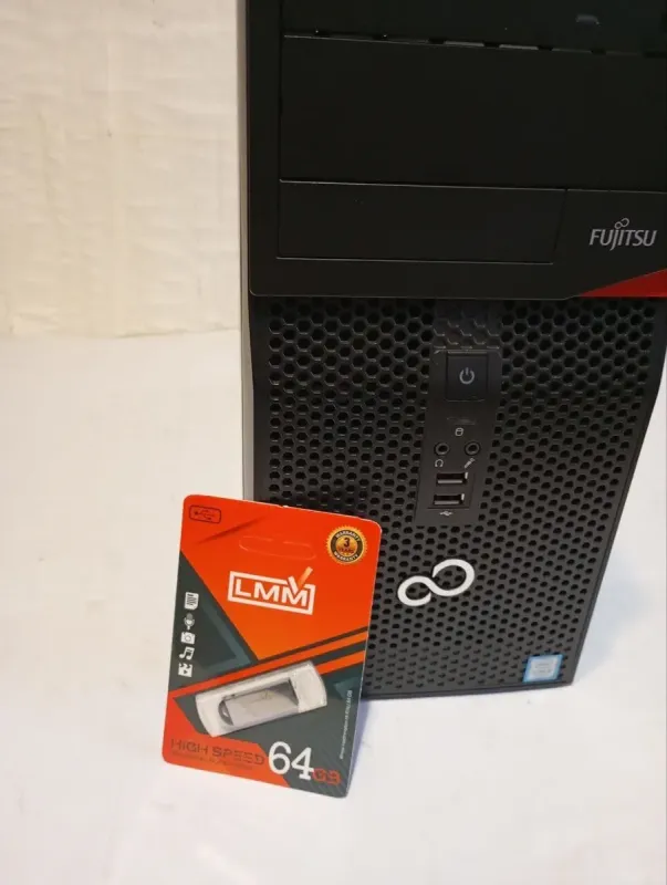 ПК Fujitsu Esprimo P556 E85+ Tower / Intel Core i5-6500 (4 ядра по 3.2 - 3.6 GHz) / 8 GB DDR4 / 256 GB SSD + 750 GB HDD / Intel HD Graphics 530 б/в - зображення 6