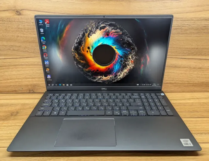 Ігровий ноутбук Б-клас Dell Vostro 7500 / 15.6" (1920x1080) IPS / Intel Core i7-10750H (6 (12) ядер по 2.6 - 5.0 GHz) / 16 GB DDR4 / 512 GB SSD / nVidia GeForce GTX 1650 Ti, 4 GB GDDR6, 128-bit / WebCam / TouchID / Windows 10 б/в - зображення 2