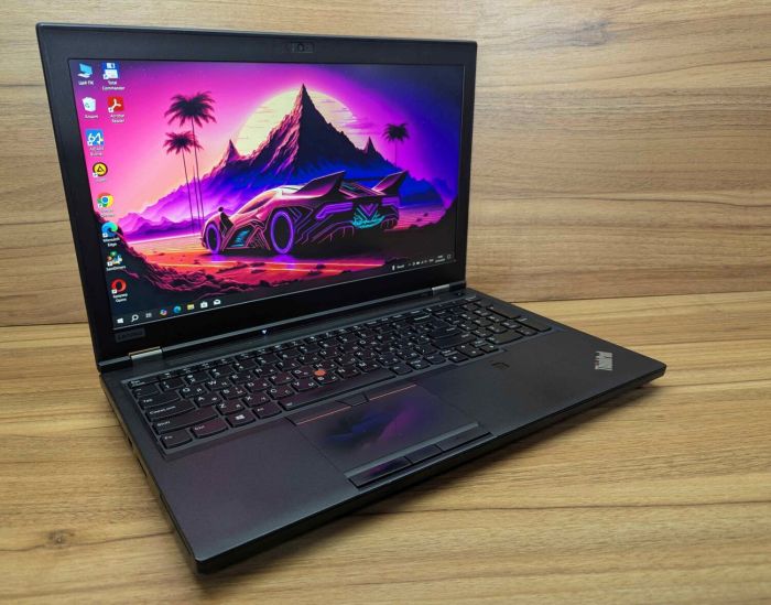 Мобільна робоча станція Lenovo ThinkPad P52 / 15.6" (1920x1080) IPS / Intel Xeon E-2176M (6 (12) ядер по 2.7 - 4.4 GHz) / 32 GB DDR4 / 512 GB SSD / nVidia Quadro P2000, 4 GB GDDR5, 128-bit / TouchID / WebCam / Windows 10 б/в - изображение 4