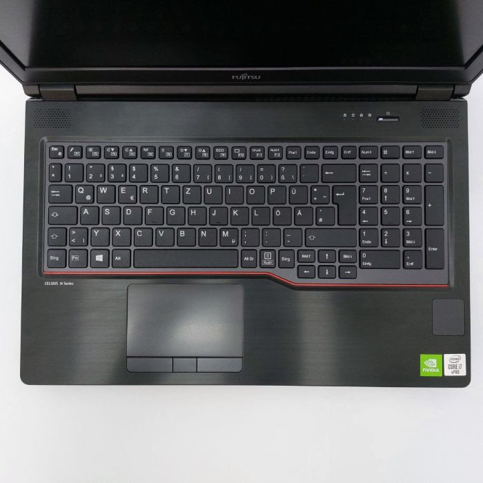 Мобільна робоча станція Fujitsu Celsius H7510 / 15,6" (1920x1080) IPS / Intel Core i7-10850H (6 (12) ядер по 2,7 - 5,1 ГГц) / 32 ГБ DDR4 / 512 ГБ SSD / nVidia Quadro T1000, 4 ГБ GDDR6, 128-біт / WebCam / HDMI б/в - зображення 3