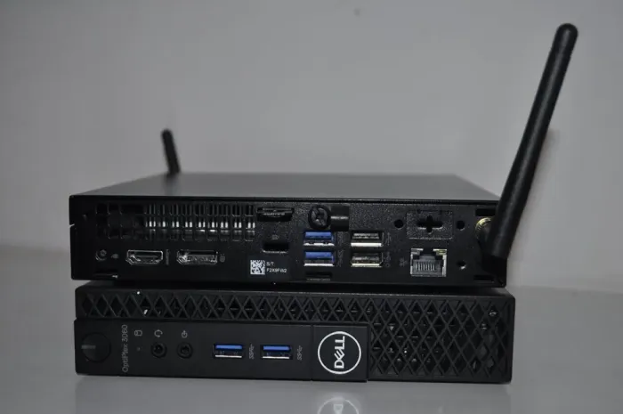 Неттоп Dell OptiPlex 3060 Micro USFF / Intel Core i3-8100T (4 ядра по 3.1 GHz) / 8 GB DDR4 / 120 GB SSD / Intel UHD Graphics 630 / Wi-Fi / Windows 11 Pro + Блок живлення / Кабель HDMI на VGA б/в - зображення 7