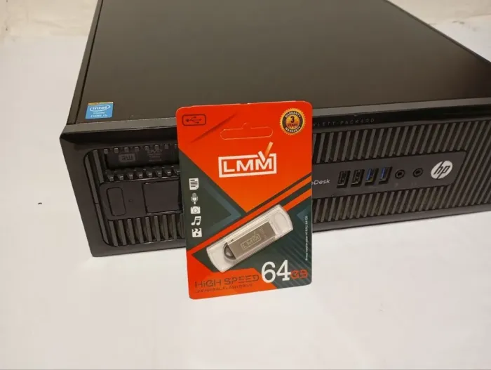 ПК Б-клас HP ProDesk 400 G1 SFF / Intel Core i5-4570 (4 ядра по 3.2 - 3.6 GHz) / 8 GB DDR3 / 500 GB HDD / Intel HD Graphics 4600 / DVD-RW б/в - зображення 6