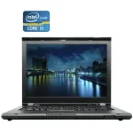 Ноутбук Lenovo ThinkPad T430 / 14" (1366x768) TN / Intel Core i5-3210M (2 (4) ядра по 2.5 - 3.1 GHz) / 8 GB DDR3 / 500 GB HDD / Intel HD Graphics 4000 / WebCam / DVD-ROM б/в