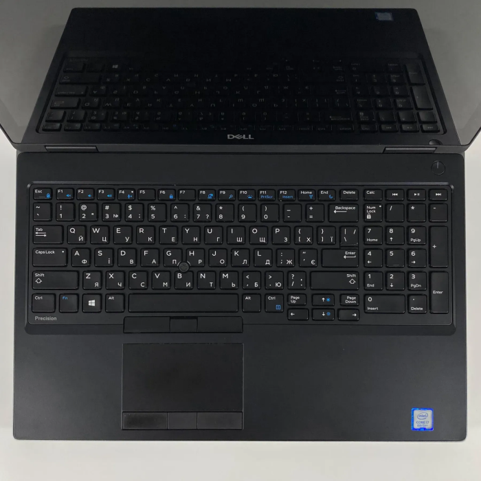 Мобільна робоча станція Dell Precision 7530 / 15,6" (1920x1080) IPS Touch / Intel Core i7-8850H (6 (12) ядер по 2,6 - 4,3 ГГц) / 16 ГБ DDR4 / 512 ГБ SSD / nVidia Quadro P1000, 4 ГБ GDDR5, 128-біт / Веб-камера / HDMI б/в - зображення 3