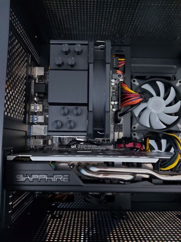 Ігровий ПК GTL Infinity Black Tower / Intel Core i7-4790 (4 ядра по 3,6 - 4,0 ГГц) / 16 ГБ DDR4 / 512 ГБ SSD + 500 ГБ HDD / AMD Radeon RX 570, 4 ГБ GDDR5, 256-біт б/в - изображение 7