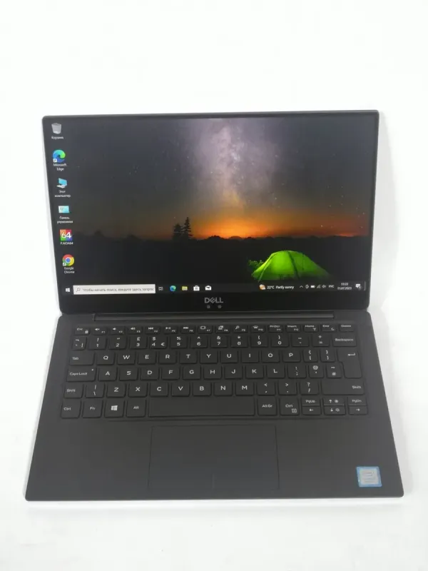Ультрабук Dell XPS 9370 / 13.3" (1920x1080) IPS / Intel Core i5-8250U (4 (8) ядра по 1.6 - 3.4 GHz) / 8 GB DDR3 / 256 GB SSD / Intel UHD Graphics 620 / WebCam / Win 10 Pro б/в - зображення 2