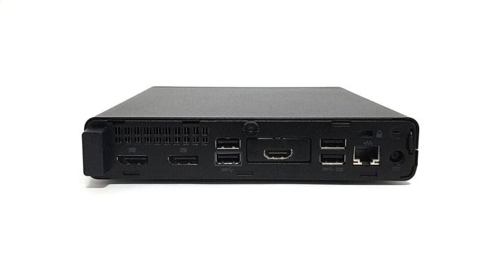 Неттоп HP ProDesk 600 G5 DM USFF / Intel Core i3-9100T (4 ядра по 3.1 - 3.7 GHz) / 16 GB DDR4 / 256 GB SSD M.2 NVMe / Intel UHD Graphics 630 / Win 11 Pro Lic б/в - изображение 3
