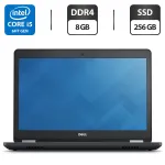 Ультрабук Dell Latitude E5470 / 14" TN / Intel Core i5-6300U (2 (4) ядра по 2.4 - 3.0 GHz) / 8 GB DDR4 / 256 GB SSD / Intel HD Graphics 520 / WebCam / HDMI б/в