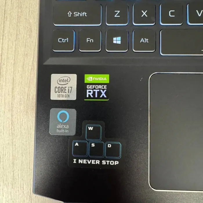 Ігровий ноутбук Acer Predator Helios PH315-53 / 15,6" (1920x1080) IPS / Intel Core i7-10750H (6 (12) ядер по 2,6 - 4,8 ГГц) / 16 ГБ DDR4 / 512 ГБ SSD / nVidia GeForce RTX 2060, 6 ГБ GDDR6, 192-біт / Веб-камера б/в - зображення 6