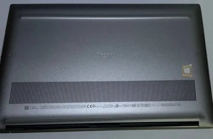 Ігровий ноутбук Б-клас Dell Precision 5560 / 15.6" (3840x2400) IPS Touch / Intel Core i7-11800H (8 (16) ядер по 2.3 - 4.6 GHz) / 32 GB DDR4 / 512 GB SSD / nVidia RTX A2000, 4 GB GDDR6, 128-bit / WebCam / Win 11 Pro б/в - зображення 4