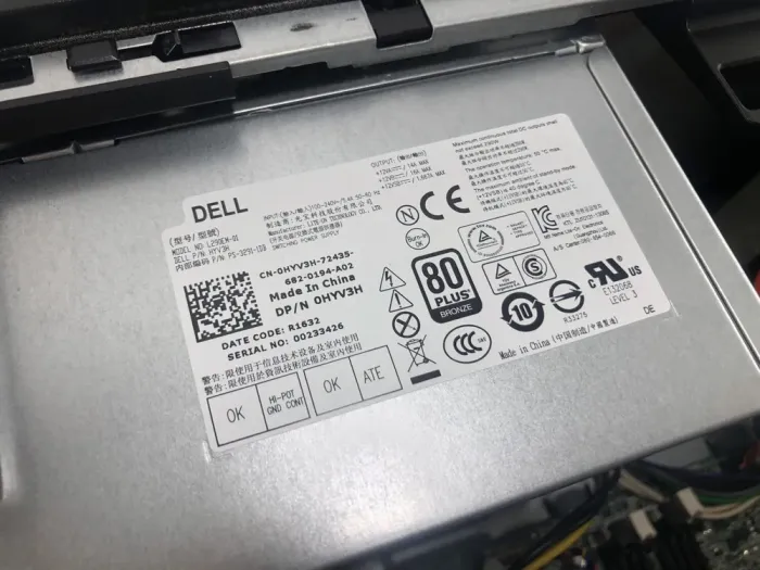 Ігровий ПК Dell Precision 3620 Tower / Intel Core i5-7600K (4 (4) ядра 3,8 - 4,2 ГГц) / 16 ГБ DDR4 / 240 ГБ SSD + 1000 ГБ HDD / nVidia GeForce GTX 1660, 6 ГБ GDDR5, 192-bit / DVI, DP, HDMI б/в - зображення 5