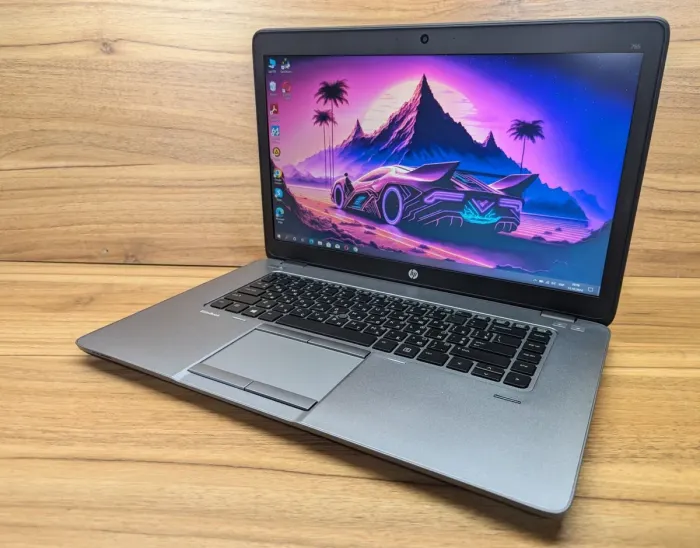 Ноутбук HP EliteBook 755 G2 / 15.6" (1920x1080) IPS / AMD A10 PRO 7350B (4 ядра по 2.1 - 3.3 GHz) / 8 GB DDR3 / 240 GB SSD / AMD Radeon R6 Graphics / WebCam / Fingerprint / Windows 10 б/в - зображення 5