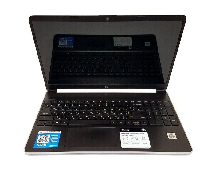 Ультрабук HP 15-dy1051wm / 15.6" (1366x768) TN / Intel Core i5-1035G1 (4 (8) ядра по 1.0 - 3.6 GHz) / 32 GB DDR4 / 512 GB SSD M.2 / Intel UHD Graphics / WebCam / Win 10 Home б/в - зображення 2
