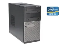 ПК Dell OptiPlex 3020 Tower / Intel Core i5-4590 (4 ядра по 3.3 - 3.7 GHz) / 16 GB DDR3 / 240 GB SSD / Intel HD Graphics 4600 / DVD-ROM + USB-флешка 64 GB б/в