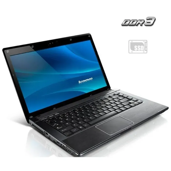 Ноутбук Lenovo G560 / 15.6" (1366x768) TN / Intel Core i3-350M (2 (4) ядра по 2.26 GHz) / 4 GB DDR3 / 120 GB SSD / Intel HD Graphics / WebCam б/в - зображення 1