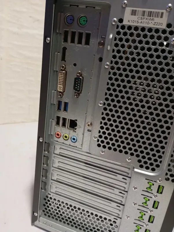 ПК Б-клас Fujitsu Celsius W420 Tower / Intel Core i5-3450 (4 ядра по 3.1 - 3.5 GHz) / 16 GB DDR3 / 128 GB SSD + 250 GB HDD / Intel HD Graphics 2500 / DVD-ROM б/в - зображення 4