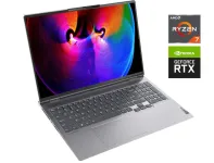 Ігровий ноутбук Lenovo ThinkBook 16p G2 ACH / 16" (2560x1600) IPS / AMD Ryzen 7 5800H (8 (16) ядер по 3.2 - 4.4 GHz) / 16 GB DDR4 / 512 GB SSD / nVidia GeForce RTX 3060, 6 GB GDDR6, 192-bit / WebCam б/в