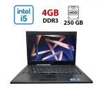 Ноутбук Б-клас Dell Latitude E4310 / 13.3" (1366x768) TN / Intel Core i5-520M (2 (4) ядра по 2.4 - 2.93 GHz) / 4 GB DDR3 / 250 GB HDD / Intel HD Graphics / WebCam б/в