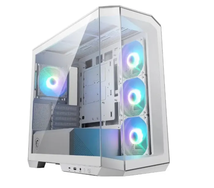 Ігровий ПК Ice MAG PANO 110R PZ WHITE Tower / AMD Ryzen 5 8400F (6 (12) ядер по 4,2 - 4,7 ГГц) / 16 ГБ DDR5 / 960 ГБ SSD / nVidia GeForce RTX 5060, 8 ГБ GDDR7, 128-біт - зображення 2