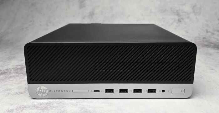 ПК HP EliteDesk 705 G4 SFF / AMD Ryzen 3 2200G (4 ядра по 3.5 - 3.7 GHz) / 8 GB DDR4 / 256 GB SSD / AMD Radeon RX Vega 8 Graphics б/в - зображення 2