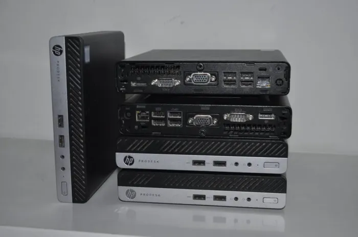 Неттоп HP ProDesk 400 G3 Mini PC USFF / Intel Core i5-7500T (4 ядра по 2.7 - 3.3 GHz) / 32 GB DDR4 / 1000 GB SSD / Intel HD Graphics 630 / Windows 11 Pro + Блок живлення б/в - зображення 7