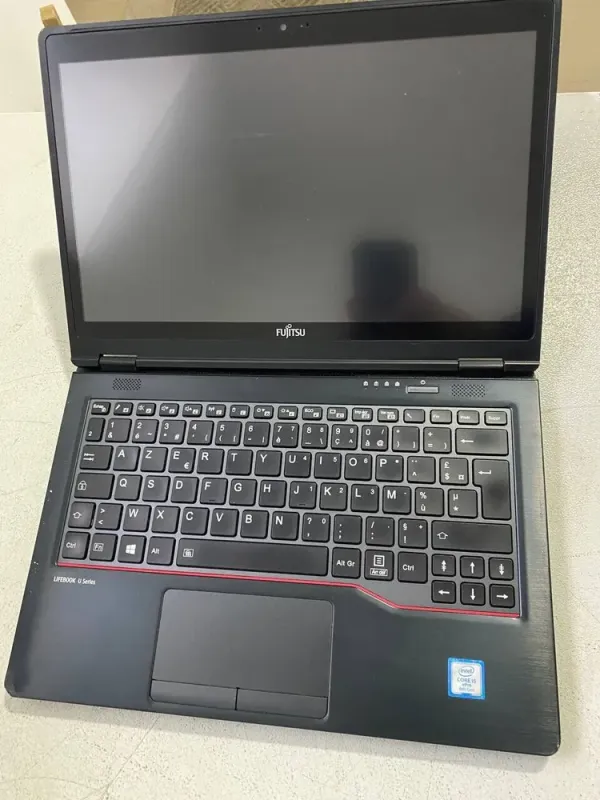 Нетбук Б-клас Fujitsu LifeBook U728 / 12.5" (1920x1080) TN / Intel Core i5-8350U (4 (8) ядра 1.7 - 3.6 GHz) / 8 GB DDR4 / 256 GB SSD / Intel UHD Graphics 620 / WebCam б/в - зображення 2