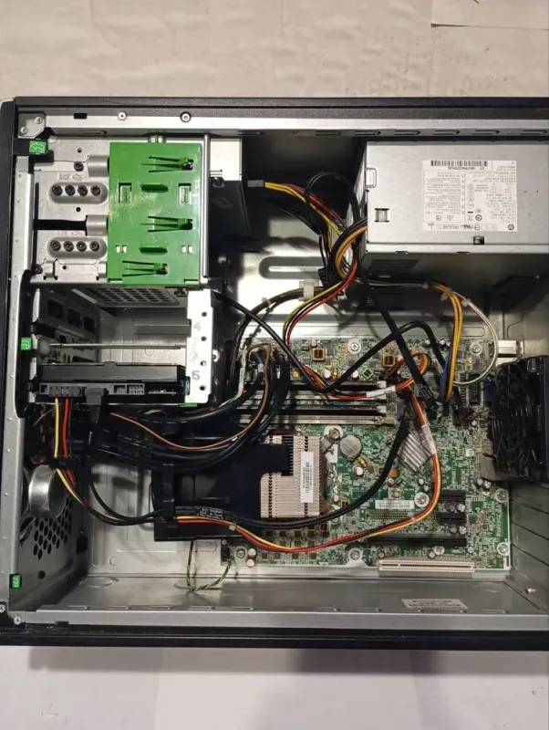 ПК Б-клас HP Compaq 6200 Pro Tower / Intel Core i5-2400 (4 ядра по 3.1 - 3.4 GHz) / 8 GB DDR3 / 320 GB HDD / Intel HD Graphics 2000 б/в - зображення 5