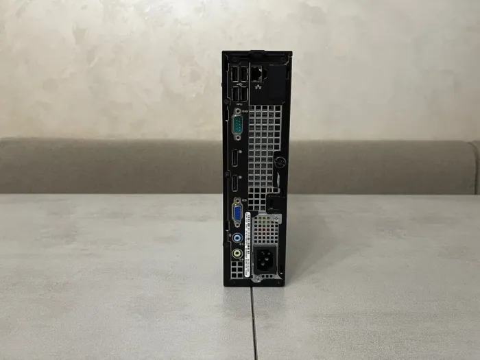 Комп'ютер Dell Optiplex 7010 USFF / Intel Core i5-3550S (4 ядра по 3.0 - 3.7 GHz) / 8 GB DDR3 / 128 GB SSD / Intel HD Graphics 2500 / DVD-ROM б/в - зображення 7