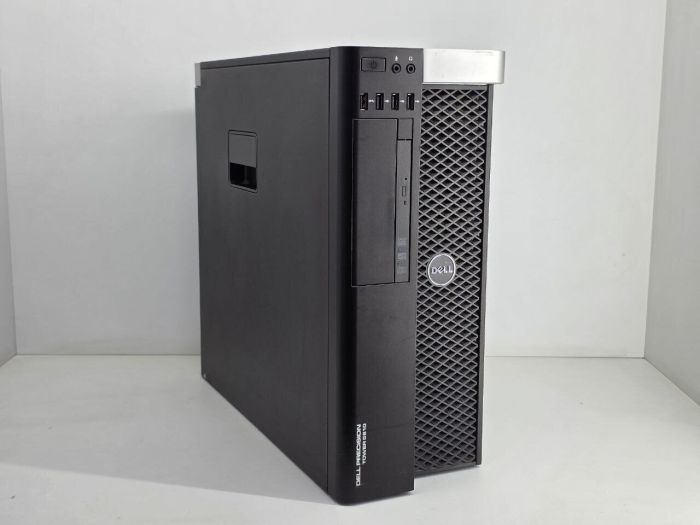 Робоча станція Dell Precision 5810 Workstation Tower / Intel Xeon E5-1620 v3 (4 (8) ядра по 3,5 - 3,6 ГГц) / 8 ГБ DDR4 / 256 ГБ SSD / AMD FirePro W2100, 2 ГБ DDR3, 128-біт / DVD-ROM б/в - зображення 2