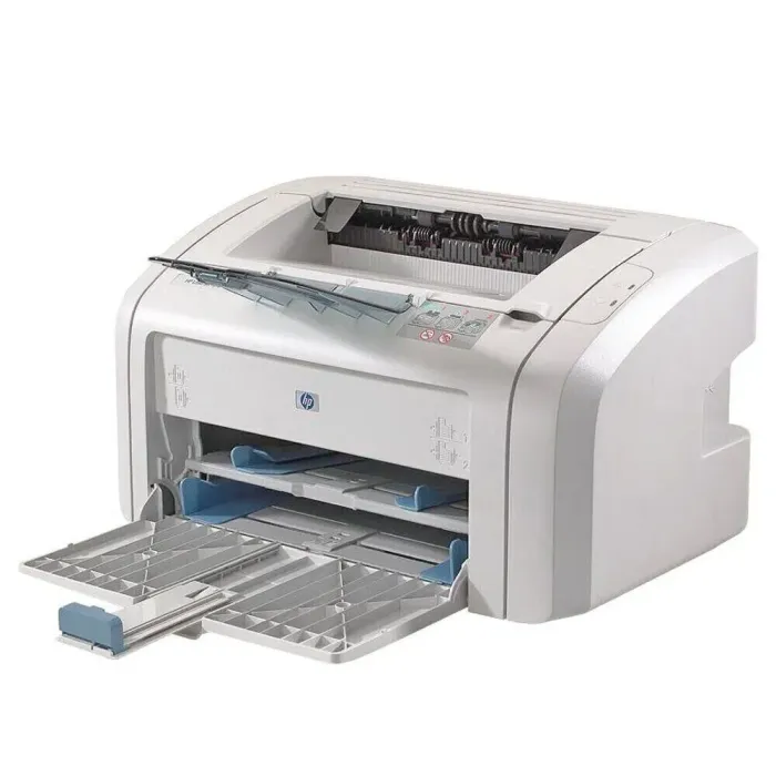 Принтер HP LaserJet 1018 / Лазерний монохромний друк / 600x600 dpi / A4 / 12 стор/хв / USB 2.0 б/в - зображення 1