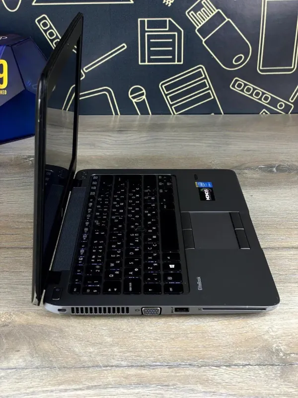 Нетбук HP EliteBook 820 G2 / 12.5" TN / Core i5-5200U (2(4) ядра по 2.2-2.7 GHz) / 8GB DDR3 / 128GB SSD / HD Graphics 5500 / WebCam б/в - зображення 3