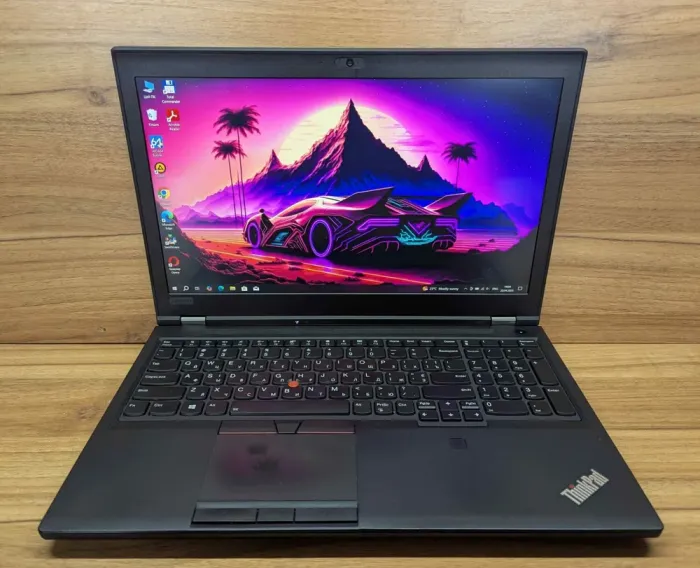 Мобільна робоча станція Lenovo ThinkPad P52 / 15.6" (1920x1080) IPS / Intel Xeon E-2176M (6 (12) ядер по 2.7 - 4.4 GHz) / 32 GB DDR4 / 512 GB SSD / nVidia Quadro P2000, 4 GB GDDR5, 128-bit / TouchID / WebCam / Windows 10 б/в - зображення 2