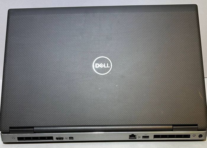 Мобільна робоча станція Dell Precision 7740 / 17,3" (1920x1080) IPS / Intel Core i7-9750H (6 (12) ядер по 2,6 - 4,5 ГГц) / 64 ГБ DDR4 / 1000 ГБ SSD / nVidia Quadro RTX 4000, 8 ГБ GDDR6, 256-біт / HDMI / WebCam б/в - зображення 7