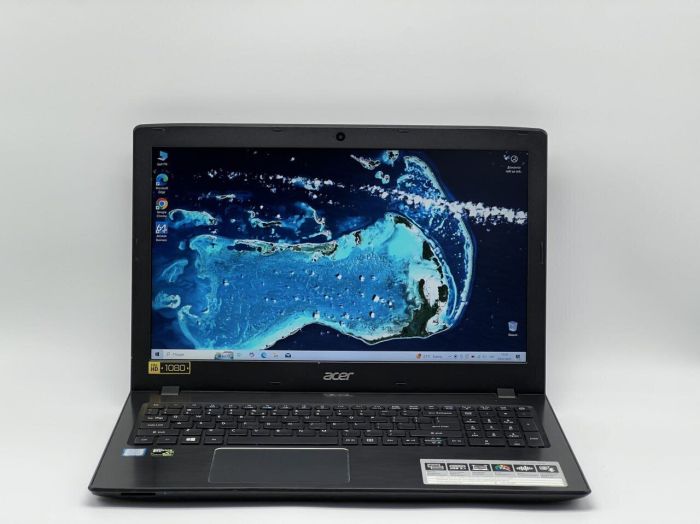 Ноутбук Б-клас Acer Aspire E15 E5-575G-527J / 15.6" (1920x1080) TN / Intel Core i5-7200U (2 (4) ядра по 2.5 - 3.1 GHz) / 16 GB DDR4 / 240 GB SSD / nVidia GeForce 950M, 2 GB GDDR5, 128-bit / WebCam б/в - зображення 2