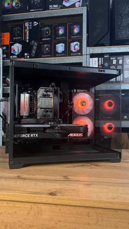 Збірка під замовлення: ігровий ПК Gamdias Aura GC10M ARGB Black Tower / AMD Ryzen 5 7500F (6 (12) ядер по 3.7 - 5.0 GHz) / 32 GB DDR5 / 1000 GB SSD M.2 / nVidia GeForce RTX 4060, 8 GB GDDR6, 128-bit / 650W - зображення 4