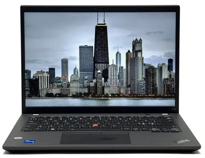 Ультрабук Lenovo ThinkPad T14s Gen 3 / 14" (1920x1080) IPS / Intel Core i5-1235U (10 (12) ядер по 1.3 - 4.4 GHz) / 16 GB DDR5 / 256 GB SSD / Intel Iris Xe Graphics / WebCam / Win 11 б/в - зображення 2