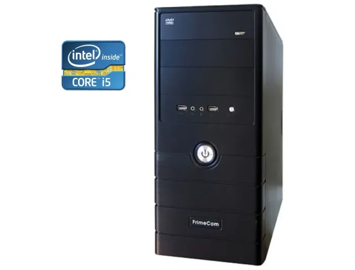 ПК Б-клас FrimeCom LB-051 BL Tower / Intel Core i5-4570 (4 ядра по 3.2 - 3.6 GHz) / 8 GB DDR3 / 500 GB HDD / Intel HD Graphics 4600 / Win 10 б/в - зображення 1