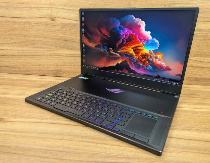 Ігровий ноутбук Asus ROG Zephyrus GX701G / 17,3" (1920x1080) IPS / Intel Core i7-9750H (6 (12) ядер по 2,6 - 4,5 ГГц) / 16 ГБ DDR4 / 1000 ГБ SSD / nVidia GeForce RTX 2070, 8 ГБ GDDR6, 256-біт / HDMI / Windows 10 б/в - зображення 5