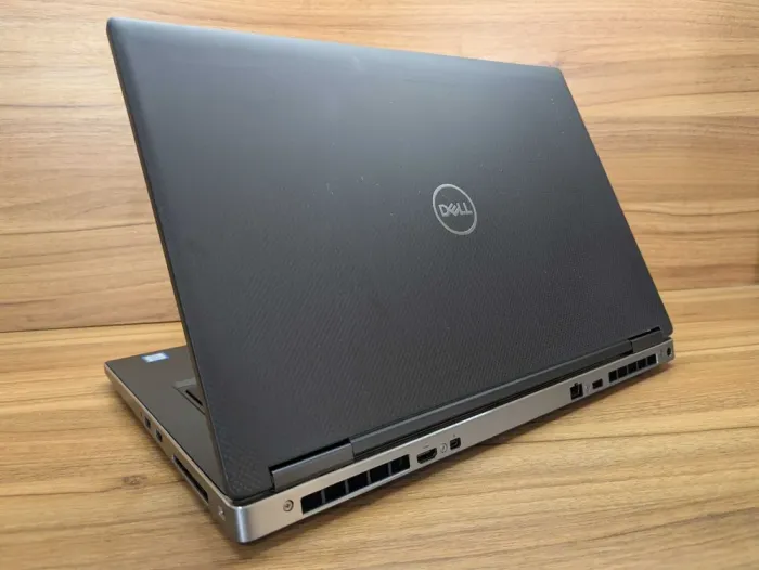 Мобільна робоча станція Dell Precision 7740 / 17.3" (1920x1080) IPS / Intel Xeon E-2276M (6 (12) ядер по 2.8 - 4.7 GHz) / 32 GB DDR4 / 1000 GB SSD / nVidia Quadro RTX 4000, 8 GB GDDR6, 256-bit / HDMI / WebCam / Windows 10 б/в - зображення 6