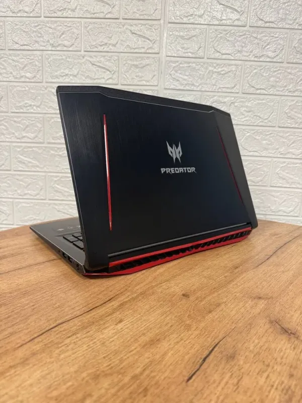 Ігровий ноутбук Б-клас Acer Predator Helios 300 G3-571 / 15.6" (1920x1080) IPS / Intel Core i7-7700HQ (4 (8) ядра по 2.8 - 3.8 GHz) / 16 GB DDR4 / 500 GB SSD / nVidia GeForce GTX 1060, 6 GB GDDR5, 192-bit / WebCam б/в - зображення 6