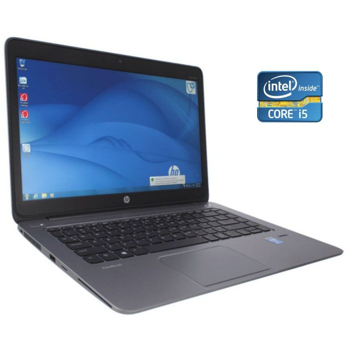 Ультрабук Б-клас HP EliteBook Folio 1040 G1 / 14" (1920x1080) IPS / Intel Core i5-4200U (2 (4) ядра по 1.6-2.6 GHz) / 8 GB DDR3 / 256 GB SSD / HD Graphics 4400 / WebCam б/в - изображение 3