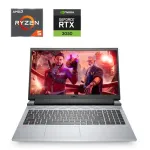 Ігровий ноутбук Dell Inspiron G15 5515 / 15.6" (1920x1080) IPS / AMD Ryzen 5 5600H (6 (12) ядер по 3.3 - 4.2 GHz) / 16 GB DDR4 / 480 GB SSD / nVidia GeForce RTX 3050, 4 GB GDDR6, 128-bit / WebCam б/в