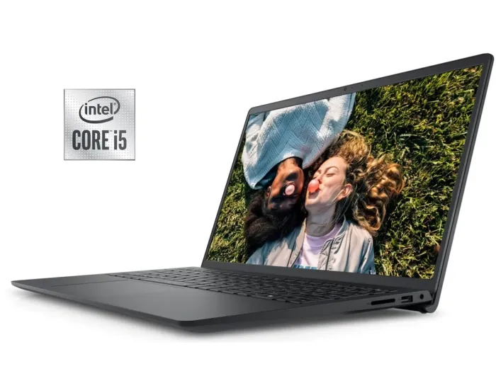 Ультрабук Б-клас Dell Inspiron 15 3511 / 15.6" (1920x1080) IPS / Intel Core i5-1035G1 (4 (8) ядра по 1.0 - 3.6 GHz) / 8 GB DDR4 / 240 GB SSD / Intel UHD Graphics / WebCam / Win 11 Home б/в - зображення 1