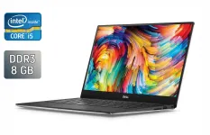 Ультрабук Б-клас Dell XPS 13 9360 / 13.3" (1920x1080) IPS / Intel Core i5-7200U (2 (4) ядра по 2.5 - 3.1 GHz) / 8 GB DDR3 / 256 GB SSD / Intel HD Graphics 620 / USB Type-C б/в