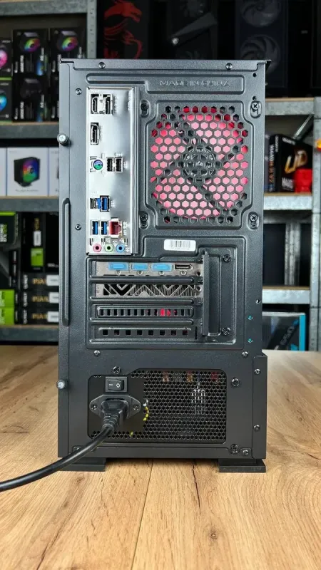 Збірка під замовлення: комп'ютер 2E Gaming PC Case Calleo GB700 Tower / AMD Ryzen 5 7500F (6 (12) ядер по 3.7 - 5.0 GHz) / 16 GB DDR4 / 1000 GB SSD M.2 / AMD Radeon RX 5700 XT, 8 GB GDDR6, 256-bit / 650W б/в - зображення 7